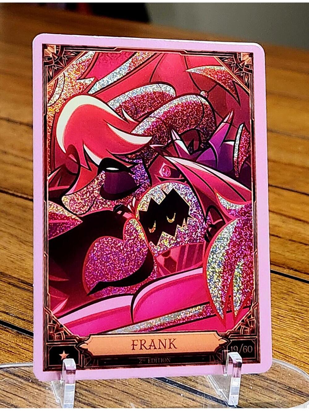 Frank foil trading card  - Hazbin Hotel